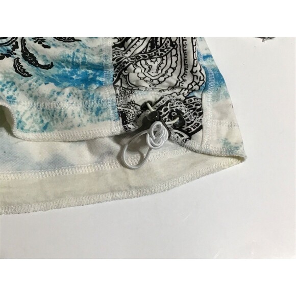 Onque Casuals Jacket Womens Med Black Blue Rhinestones Festival Fairy Whimsigoth - Picture 8 of 16